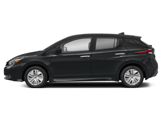 Black Nissan Leaf