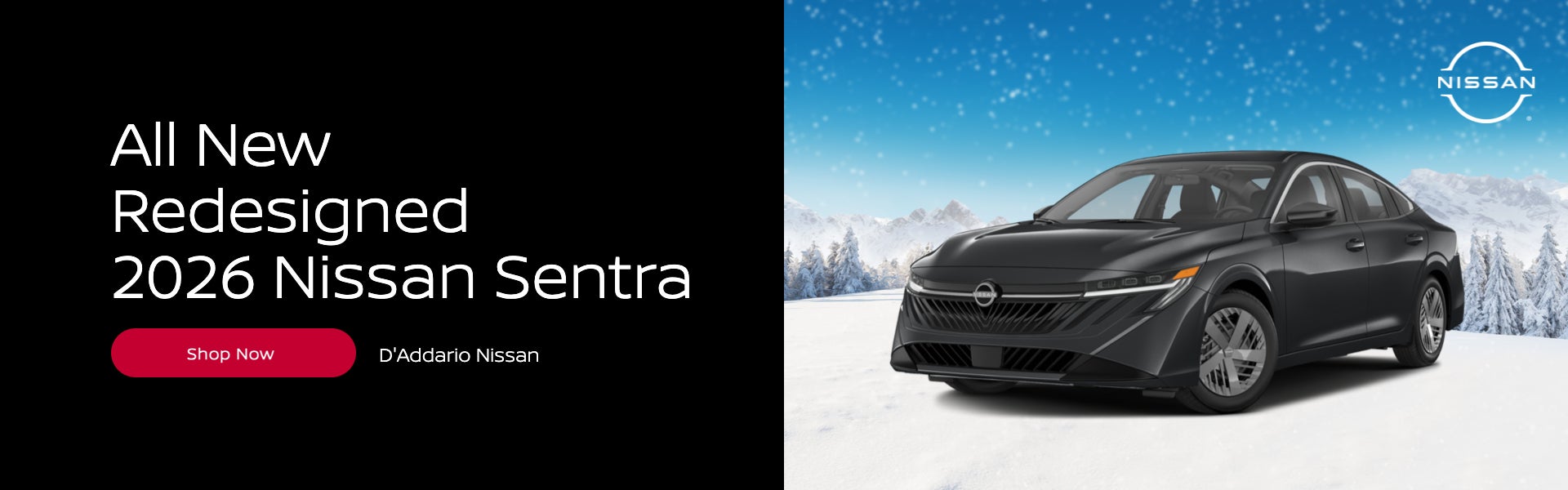 All New Redesigned 2026 Nissan Sentra