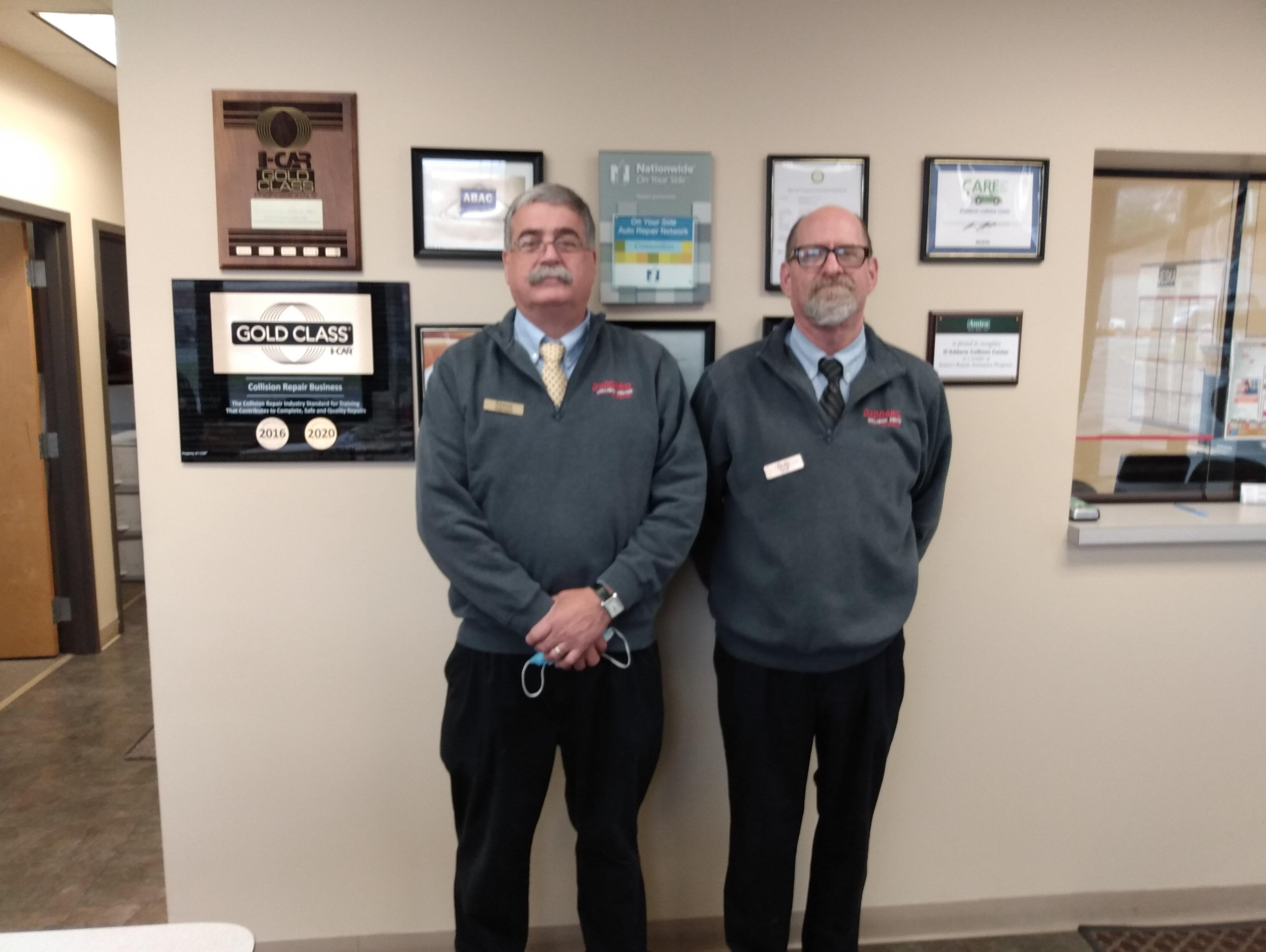 Collision And Paint Lead Staff